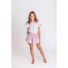 Eloise Skort, Pink Lame - Skirts - 3