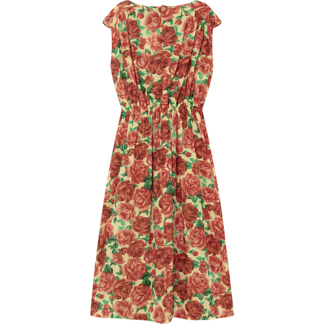 Marten Dress, Soft Yellow Flowers - Dresses - 4