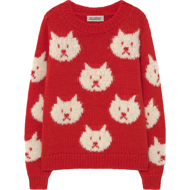 Arty Bull Kids Sweater Red - Sweaters - 1