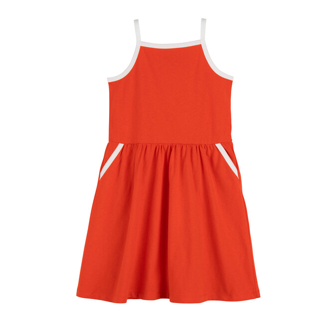 Tasmai Dress, Poppy Red