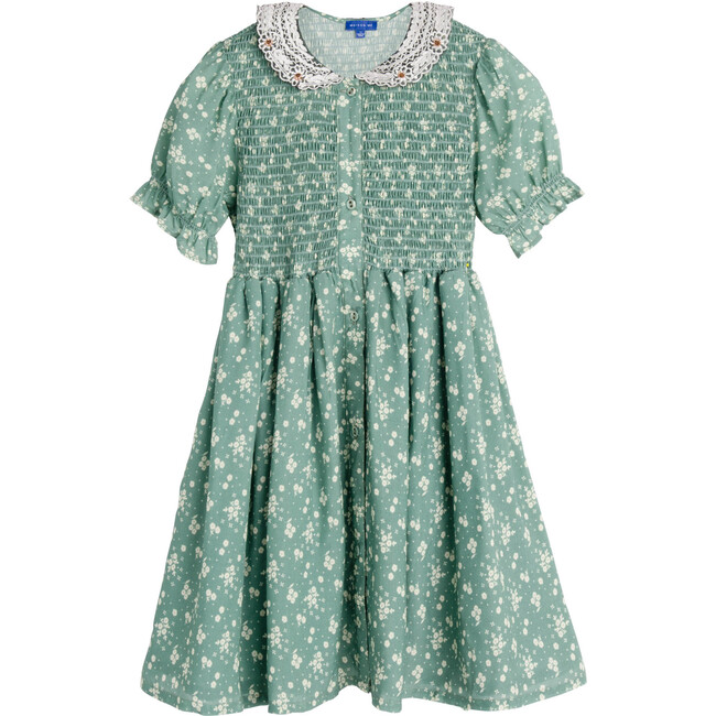 Marisol Dress, Sage Floral