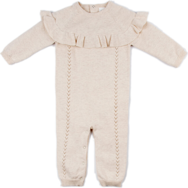 Audrey Layette, Oatmeal - Onesies - 1