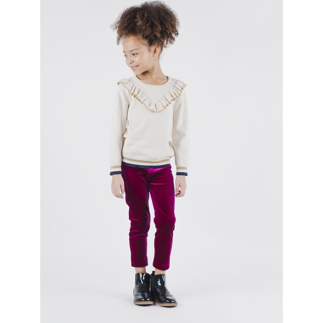 Sadie Sweater, Cream - Sweaters - 2