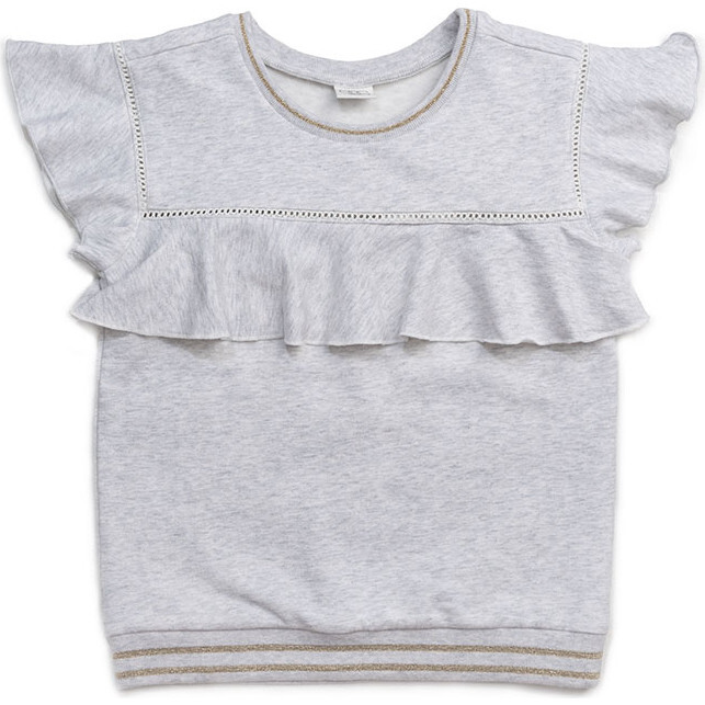 Portia Top, Grey - Tees - 1