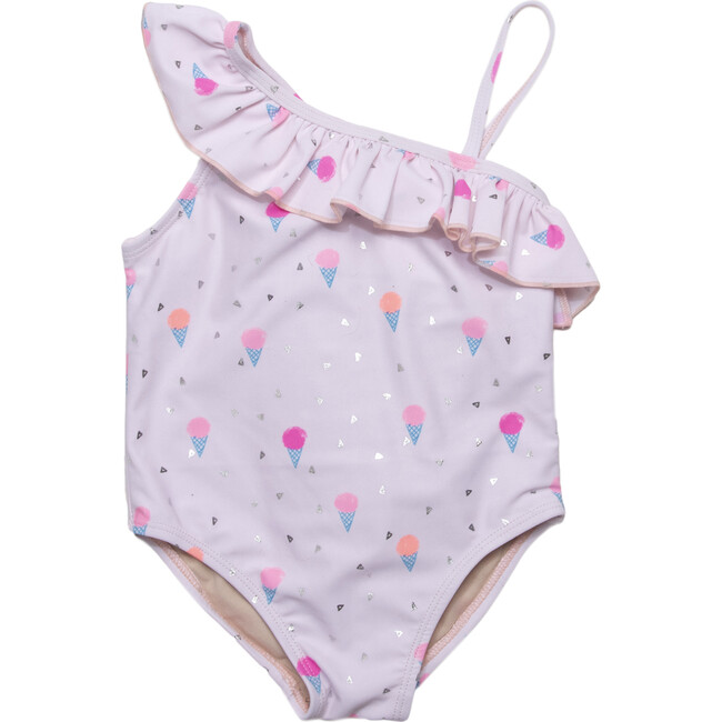 Belle One Piece Swimsuit, Ice Cream Blush - One Pieces - 1