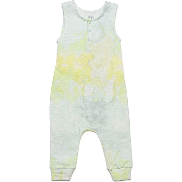 Dawson Romper, Yellow Tie Dye - Rompers - 1