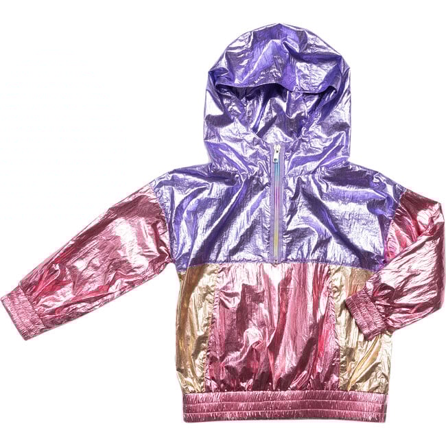 Cruz Jacket, Metallic Pink - Jackets - 1