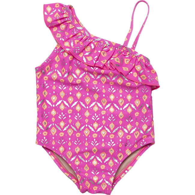 Belle One Piece Swimsuit, Hot Pink - One Pieces - 1