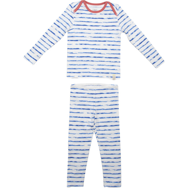 Tegan Set, Blue Stripes - Mixed Apparel Set - 1