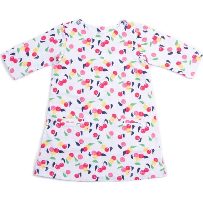 *Exclusive* Elsie Dress, Cherry Print - Dresses - 1