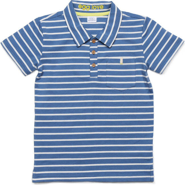 Harrison Polo, White Stripes - Tees - 1