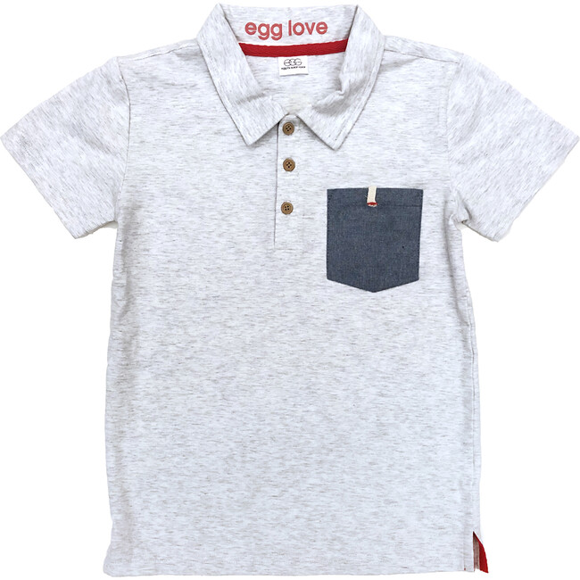 Harrison Polo, Grey - Tees - 1
