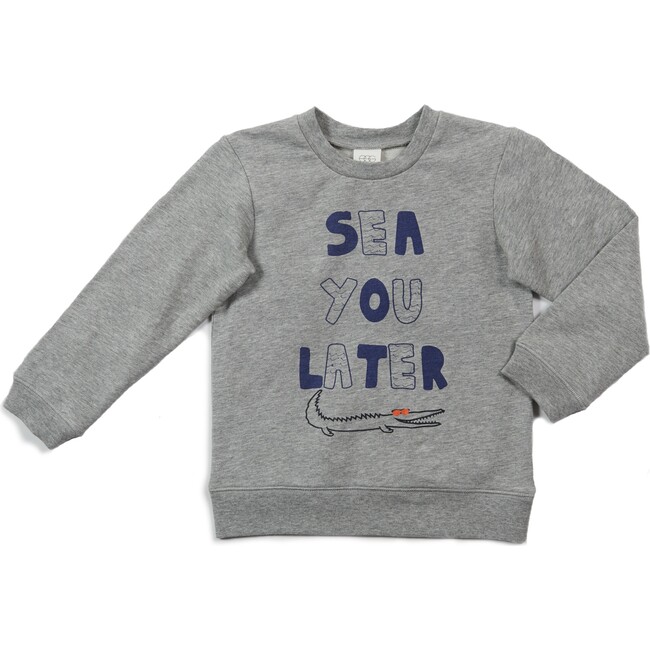Milo Sweatshirt, Grey - Sweatshirts - 1