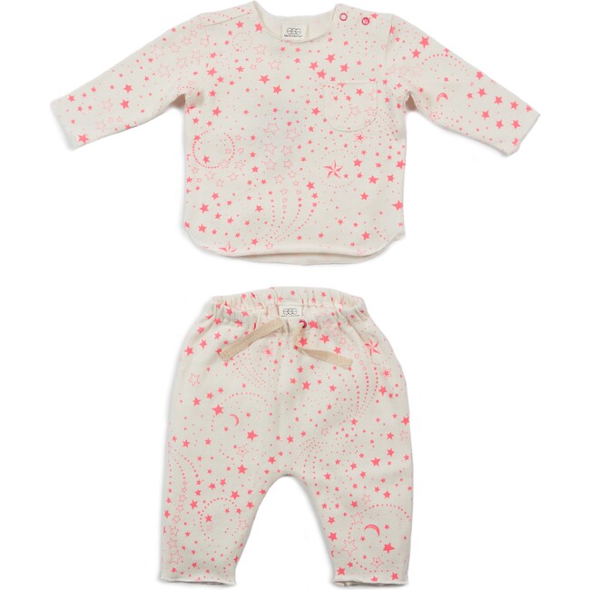 Bobbi Set, Pink Star - Mixed Apparel Set - 1