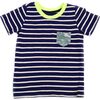 Shane Pocket Tee, Navy Stripes - Tees - 1 - thumbnail