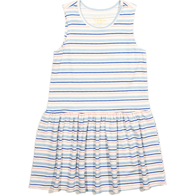 Cami Dress, Blue - Dresses - 1