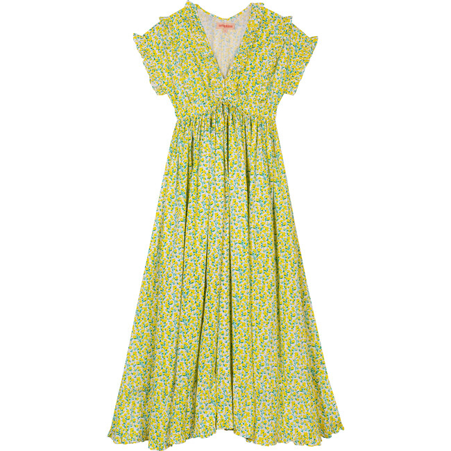 Women's The Terrazzo Dress, Buttercup Yellow