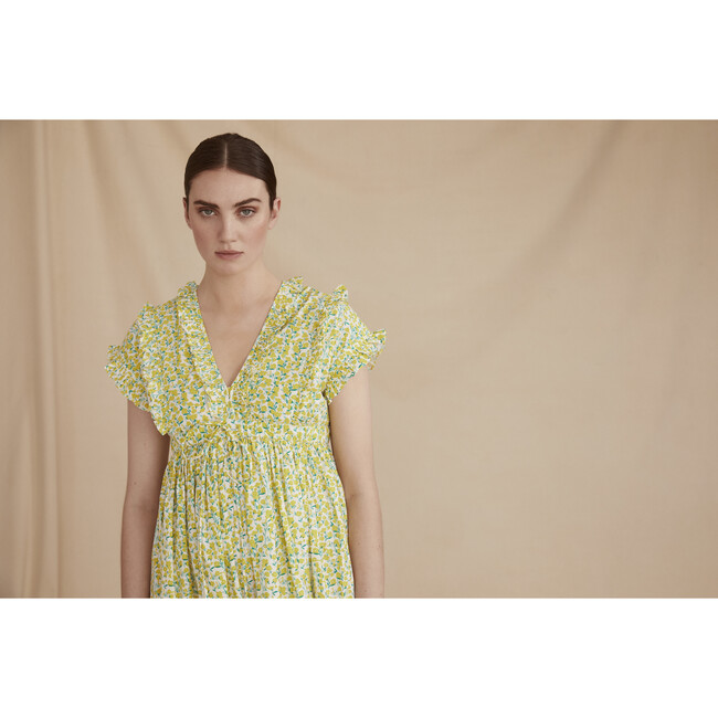 Women's The Terrazzo Dress, Buttercup Yellow - Dresses - 2