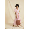 Women's The Island Dress, Red & White Striped Seersucker - Dresses - 2