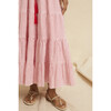 Women's The Island Dress, Red & White Striped Seersucker - Dresses - 3
