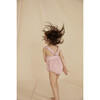 The Little Frilly Romper, Red & White Striped Seersucker - Rompers - 4