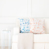 Beach Toile Decorative Pillow, Navy - Decorative Pillows - 2