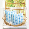 Cabana Palm Outdoor Pillow, Blue - Decorative Pillows - 2