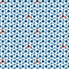 Pool Rings Grid Outdoor Pillow, Navy - Decorative Pillows - 3