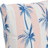 Cabana Palm Outdoor Pillow, Blush - Decorative Pillows - 4