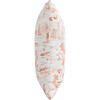 Beach Toile Outdoor Pillow, Coral - Decorative Pillows - 5