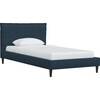 Haven Platform Bed, Navy Linen - Beds - 2