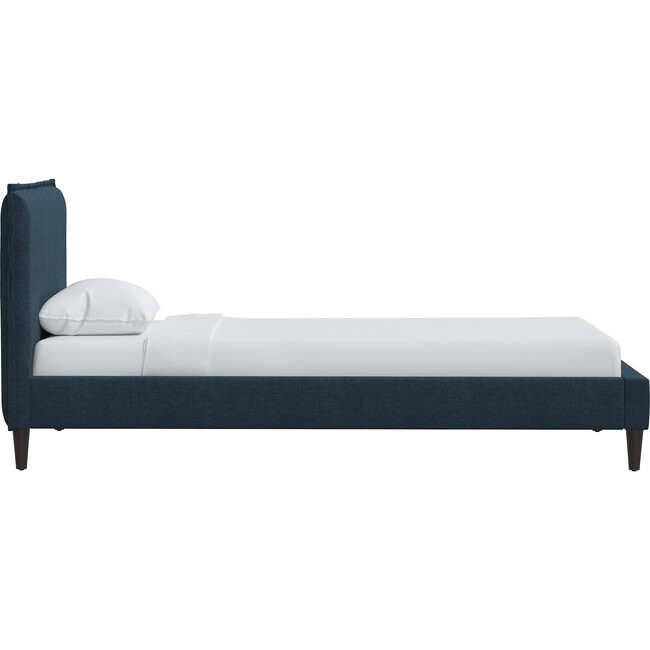 Haven Platform Bed, Navy Linen - Beds - 5