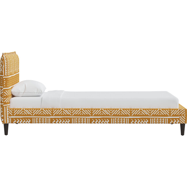Haven Platform Bed, Ochre Mudcloth - Beds - 5