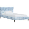 Haven Platform Bed, Shibori Blue - Beds - 2