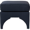 Atlas Pillow Top Ottoman, Midnight - Ottomans - 1 - thumbnail
