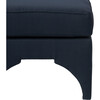 Atlas Pillow Top Ottoman, Midnight - Ottomans - 2