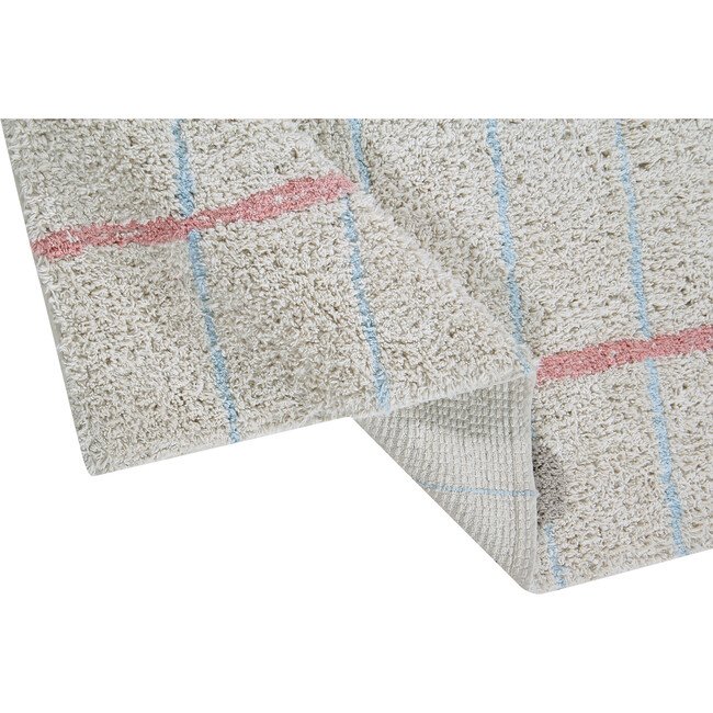 Notebook Washable Rug, Natural - Rugs - 4