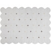 Biscuit Washable Rug, White - Rugs - 1 - thumbnail