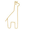 Giraffe Wall Hanging, Yellow - Wall Décor - 1 - thumbnail