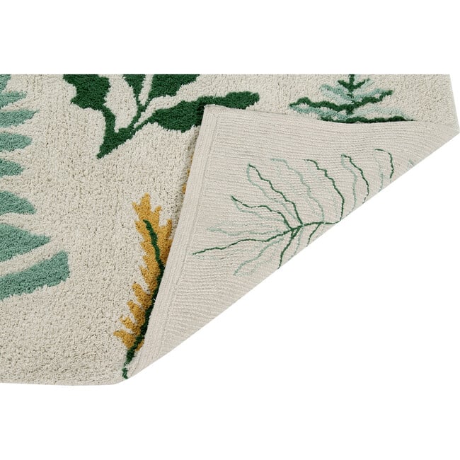 Botanic Plants Washable Rug, Multi - Rugs - 3