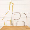 Giraffe Wall Hanging, Yellow - Wall Décor - 4