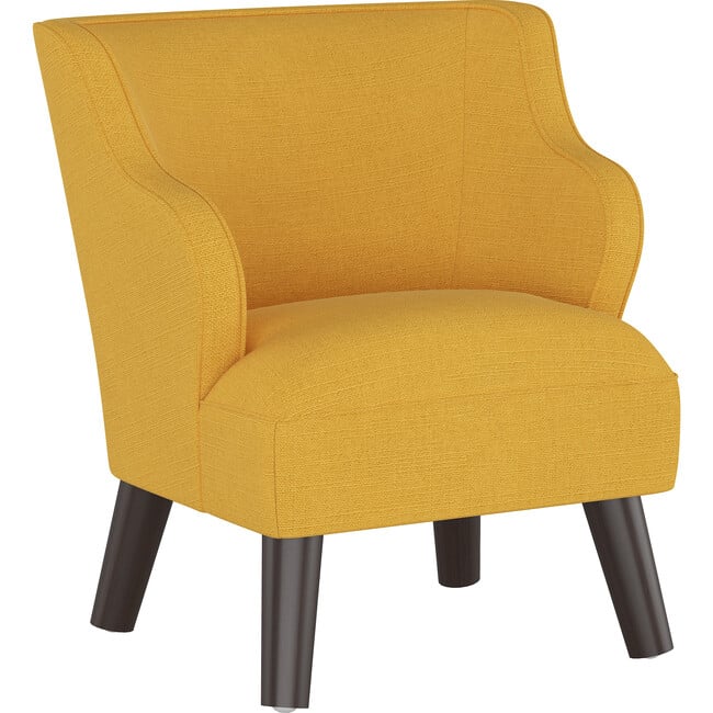 Felix Kids' Chair, French Yellow Linen
