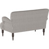 Miles Settee, Storm Thin Stripe - Ottomans - 3