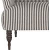 Miles Settee, Storm Thin Stripe - Ottomans - 4