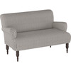 Miles Settee, Storm Thin Stripe - Ottomans - 6
