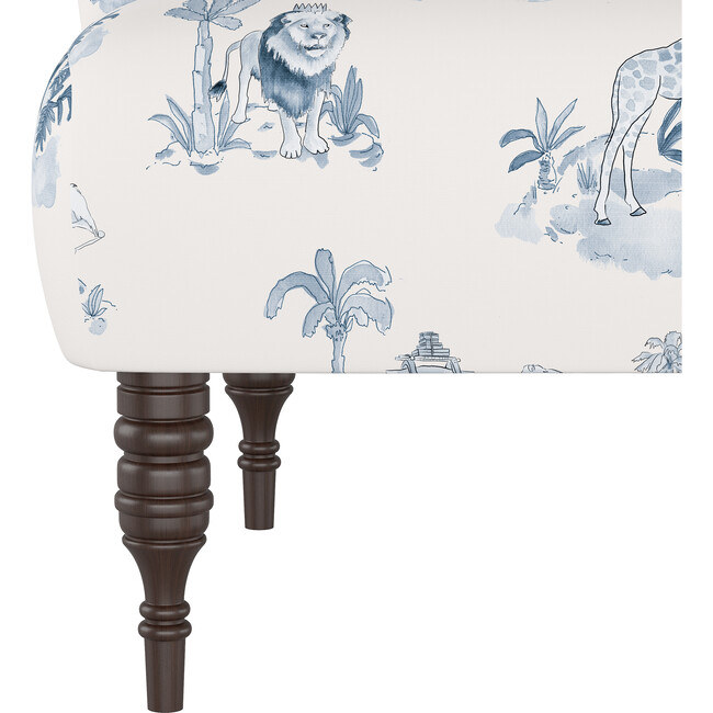 Settee, Malin Toile Blue - Kids Seating - 4