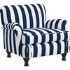 Oliver Kids' Chair, Navy Cabana Stripe - Kids Seating - 2