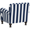 Oliver Kids' Chair, Navy Cabana Stripe - Kids Seating - 3