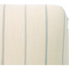 Miles Settee, Cornflower French Stripe - Accent Seating - 4