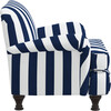 Oliver Kids' Chair, Navy Cabana Stripe - Kids Seating - 7